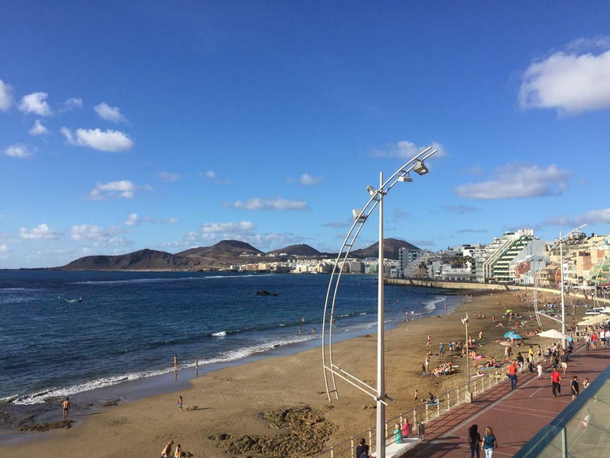 Piso Con Piscina Y Garaje En La Playa De Las Canteras Las Palmas de Gran Canaria Ngoại thất bức ảnh